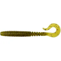 Fishing silicone FishUP Vipo 3.6" 074 - Green Pumpkin Seed (8pcs/pack) (1864.06.36)