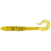 Силікон рибальський FishUP Vipo 4.3" 036 - Caramel/Green&Black (7шт/уп) (1864.11.12)