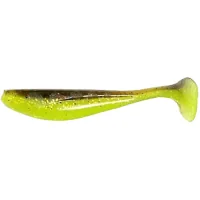 Fishing silicone FishUP Wizzle Shad 2" 203 - Green Pumpkin/Flo Chartreuse (10pcs/pack) (1862.00.32)