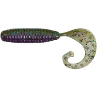 Silicone fishing Reins Fat G-Tail Grub 4" 060 Onga River Moneybait (8 pcs/pack) (1552.08.64)