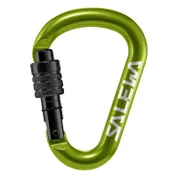 Карабін туристичний Salewa HMS Screw G2 1525 5810 - Small - зелений (013.003.1317)