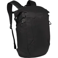 Travel backpack Osprey Transporter Zinch raven black - O/S - black (009.3924)