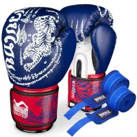 Боксерські рукавички Phantom Muay Thai Blue 10 унцій (PHBG2496-10)