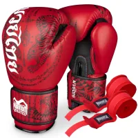 Боксерські рукавички Phantom Muay Thai Red 12 унцій (PHBG2505-12)