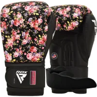 RDX FL-5 Black 12oz Boxing Gloves (BGR-FL5B-12oz)