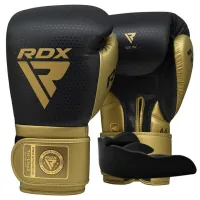 RDX Mark Pro Sparring TRI Lira 2 Golden 12oz Boxing Gloves (BGM-PSTL2G-12OZ)