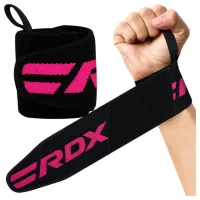 Bandage for sports RDX W2 Gym Wrist Wraps Pink Pro (WAH-W2P)