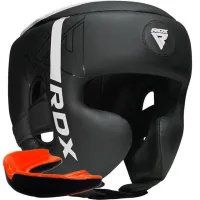 Боксерський шолом RDX F6 Kara Matte White-M (HGR-F6MW-M)