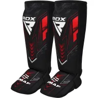 Shin and foot protection RDX Neoprene Shin Instep IMMAF-1 Red L (SGN-IMF-1R-L)