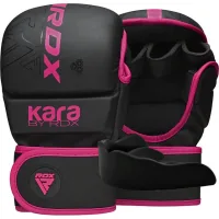 Gloves for MMA RDX F6 Matte Pink Plus XS/S (GSR-F6MP-XS/S+)