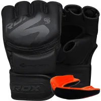 Gloves for MMA RDX F15 Noir Matte Black S (GGR-F15MB-S)