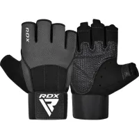 Fitness gloves RDX W3 with EVA Padding Gray S (WGS-W3G-S+)