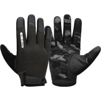 Fitness Gloves RDX T2 Touch Screen Friendly Full Fingerf Black S (WGA-T2FB-S)