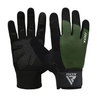 Fitness Gloves RDX W1 Full Finger Army Green S (WGA-W1FA-S+)