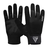Fitness gloves RDX W1 Full Finger Plus Black S (WGA-W1FB-S+)