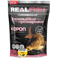 Прикормка Real Fish Silver Series Короп Горох 1kg (809.00.24)