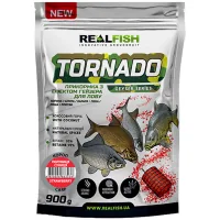 Bait Real Fish Tornado Carp (Strawberry-Strawberry) 0.9kg (809.00.44)