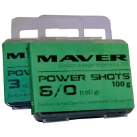 Грузило Maver набір Power Shots 8/0 (1.878g) 100g (1300.36.02)