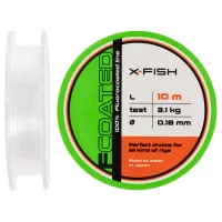 Флюорокарбон X-Fish FCoated 10m 0.18mm 3.1kg (1917.01.23)