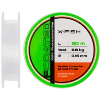 Флюорокарбон X-Fish FCoated 20m 0.16mm 2.8kg (1917.01.41)