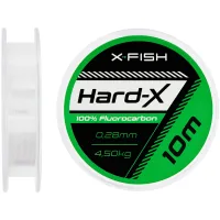 Флюорокарбон X-Fish Hard-X 10m (clear) 0.28mm 4.50kg (1917.03.69)