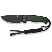 Ніж Civivi Timberbark, Green Micarta, Darkwash (C23094-3)