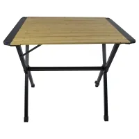 Туристичний стіл Bo-Camp Maryland M 80x63 cm Bamboo Brown (1404643) (DAS303288)