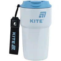Thermal mug Kite 450 ml gray-blue (K25-1220-2)