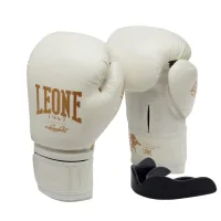 Боксерські рукавички Leone GN059W White/Gold 12 унцій (GN059W_White_12oz)