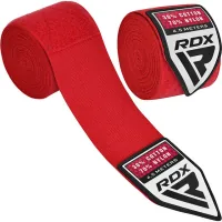 Sports bandage RDX WX Professional Boxing Hand Wraps Red 4.5m (HWX-RR+)