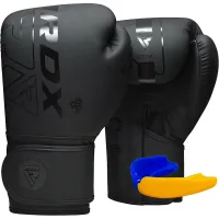 RDX F6 Kara Matte Black 6oz Boxing Gloves (BGR-F6MB-6OZ)