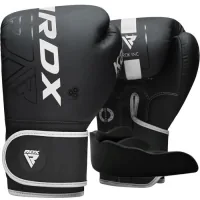 RDX F6 Kara Matte White 8oz Boxing Gloves (BGR-F6MW-8OZ)