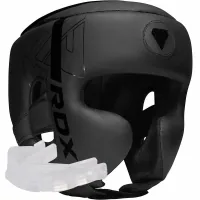 Boxing helmet RDX F6 Kara Matte Black S (HGR-F6MB-S)