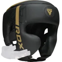 Boxing helmet RDX F6 Kara Matte Golden S (HGR-F6MGL-S)