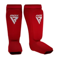 Захист гомілки і стопи RDX Shin Instep Foam Red/White L (HYP-SIRW-L)