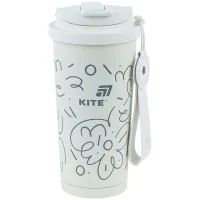 Thermal mug Kite 550 ml, white (K25-1226-3)