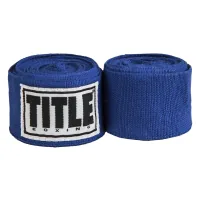 Bandage for sports Title Boxing Select 180" Semi Elastic Mexican 4.5m Royal (SMHW XL RY)