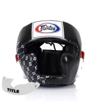 Боксерський шолом Fairtex HG10 Black XL (HG10_XL_Black)