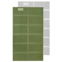 Туристичний килимок Naturehike CNK2450WS044 подвійний 200x120х1,8см зелений (6927595789995)