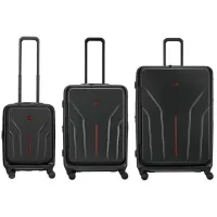 Набір валіз Wenger Amplix Hardside (S+M+L), чорні (653335)