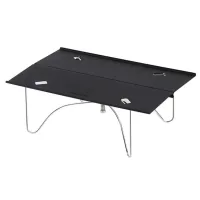 Туристичний стіл Naturehike CNK2450JJ024, 31х21 см, алюміній, чорний (6927595791868)