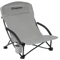 Folding chair KingCamp Beach Chair Gray (KC1919_GREY)