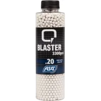 Страйкбольні кульки ASG Q Blaster White 6 мм 0,2 г 3300 шт (19399)