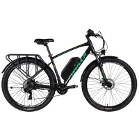Electric bicycle Formula eCURSOR MAN AM DD 29" 19" 48B 13A*g 500W 2026 black-green (ELB-FR-29-242)