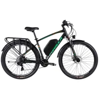 Electric bicycle Formula eCURSOR MAN AM DD 29" 19" 48B 17.5A*g 500W 2026 black-green (ELB-FR-29-244)
