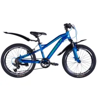 Bicycle Formula 20" BLACKWOOD Vbr FR frame-11" AL 2026 blue with green (OPS-FR-20-107)