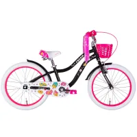 Bicycle Formula 20" Kid CREAM BH frame-10" AL 2026 black with pink (OPS-FRK-20-249)