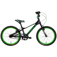 Bicycle Formula 20" Kid SLIM BH frame-10" AL 2026 black with green (OPS-FRK-20-259)