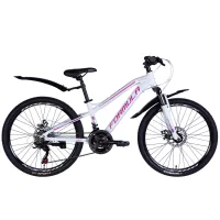 Bicycle Formula 24" BLACKWOOD DD FR frame-12.5" AL 2026 white-pink (OPS-FR-24-444)
