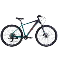 Bicycle Formula 29" ZEPHYR 1.0 HDD frame-19" AL 2026 dark silver with green (OPS-FR-29-449)